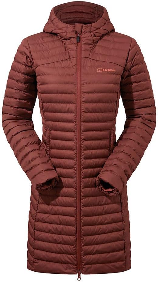 Berghaus Damen Nula Micro Hydrosoft leichte verpackbare isolierte Jacke 34 Burgunderrotes Rehkitz, 3