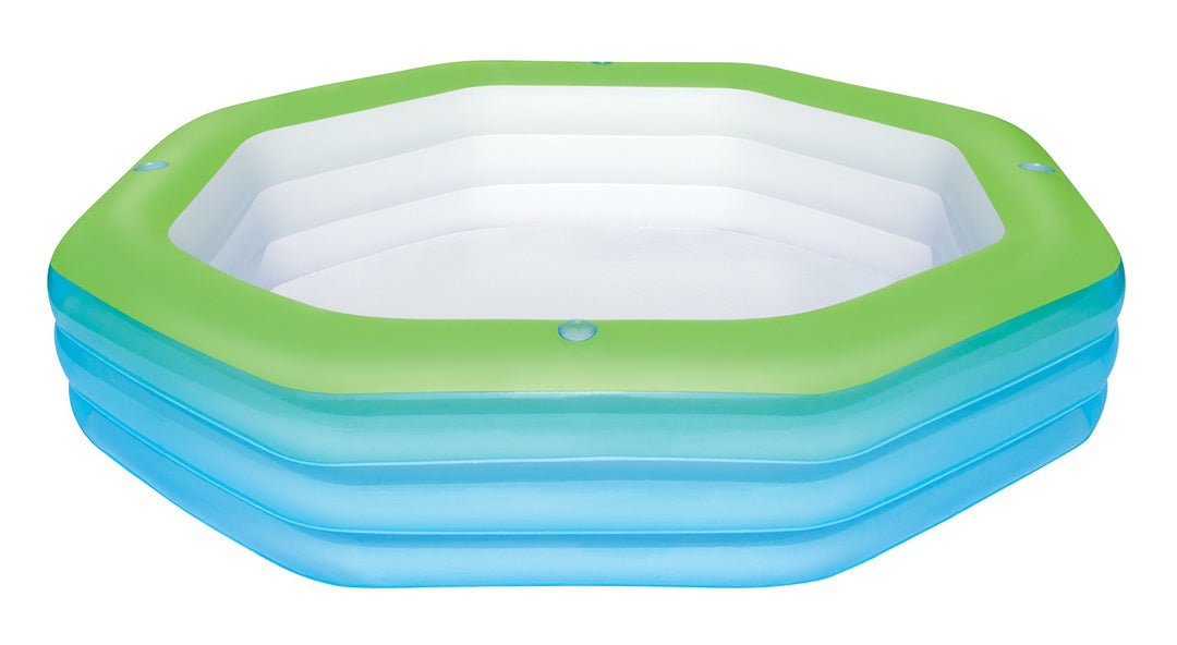 Bestway 54119B-03 - Planschbecken Rectangular Fantasy Family Pool, 305 x 183 x 56
