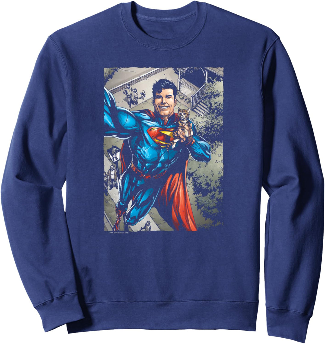 Superman Super Selfie Sweatshirt