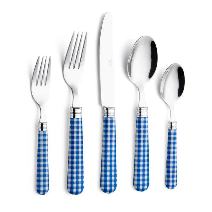 ANNOVA Besteckset, 20-teilig, Griff aus Edelstahl - 4 x Tafelmesser; 4 x Tafelgabeln; 4 x Salatgabel