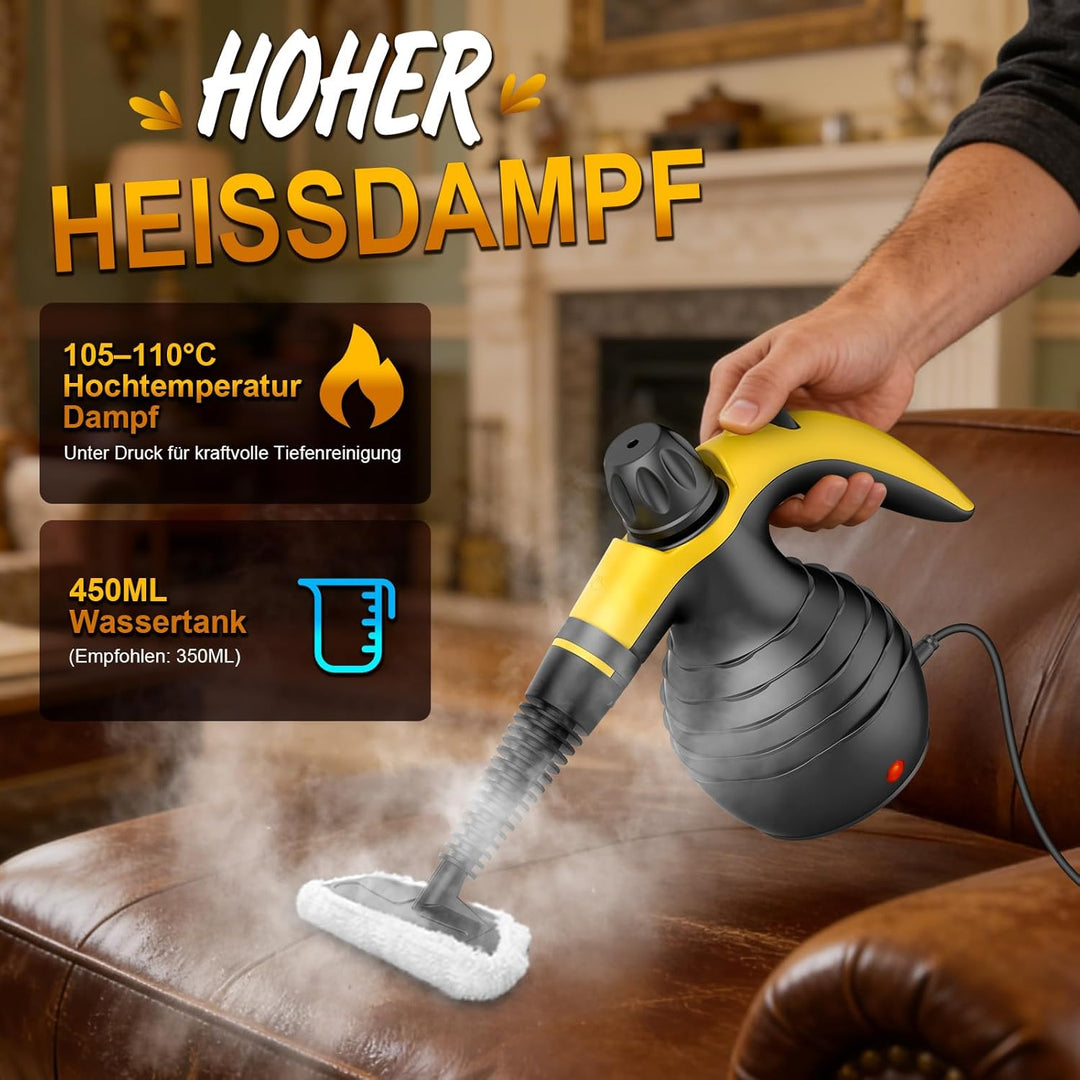 Dampfreiniger Handgerät, Hochdruck Dampfreiniger, Schnellaufheizung, Tragbarer Handdampfreiniger Für