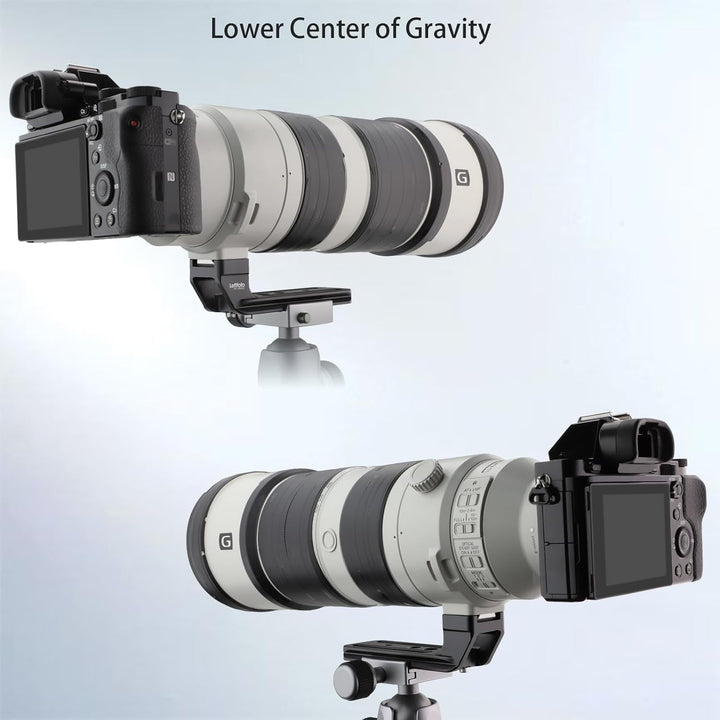 Leftfoto Ersatz Objektiv Fuss Stativ Mount Ring Base für Sony FE 200-600mm f/5.6-6.3G OSS Lens - Arc