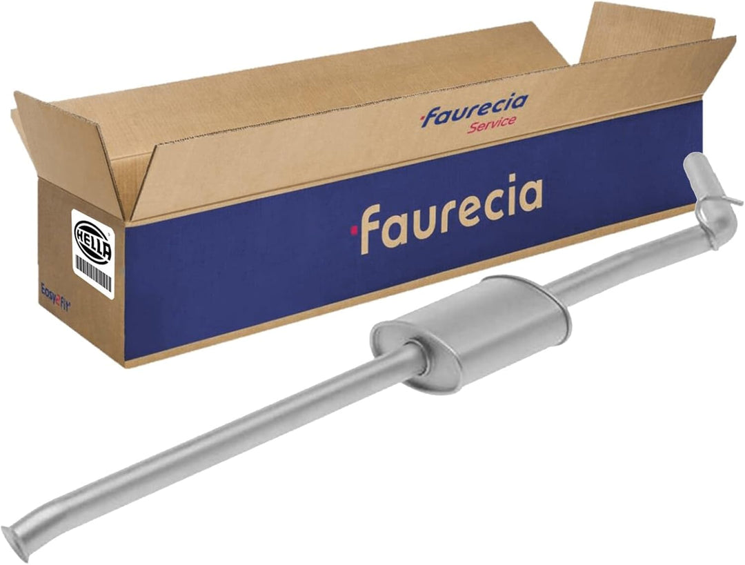 HELLA 8LC 366 025-731 Mittelschalldämpfer - Easy2Fit Kit - mitte - dreiteilig - Set mit Anbauteilen