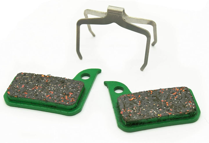 SRAM Red – Organic (Soft)/Force/Rival Disc Brake Pads, Green – Organic (Standard) Einzelbett, Einzel