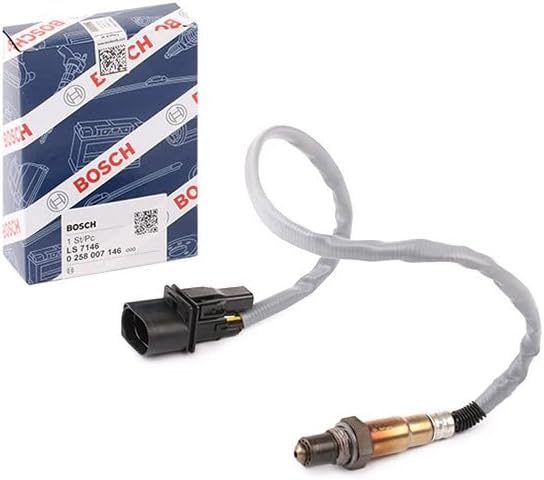 Bosch 0258007146 - Lambdasonde mit fahrzeugspezifischem Stecker