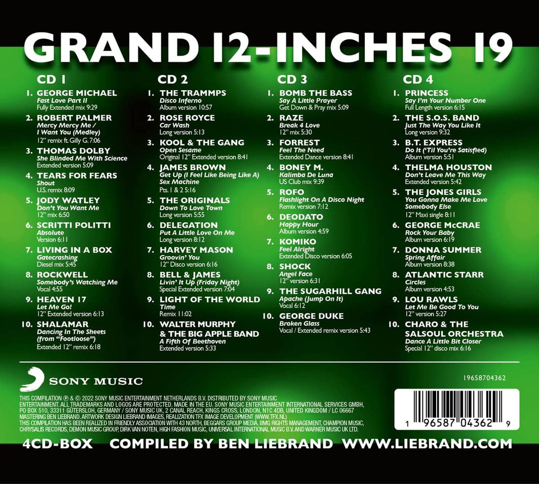 Grand 12 Inches-19, Audio-CD
