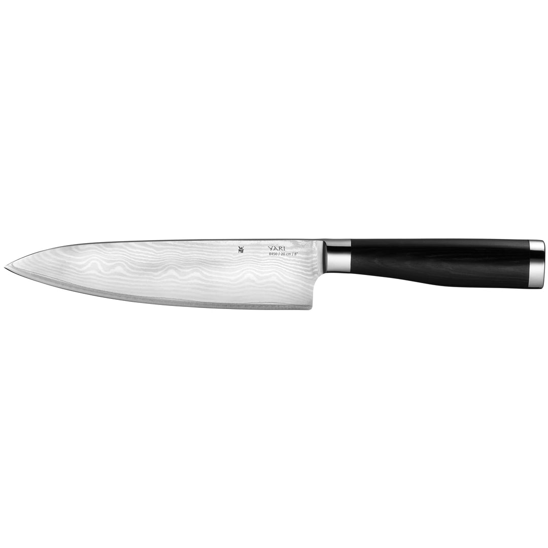 WMF Yari Kochmesser 34,5 cm, japanischer Spezialklingenstahl, 67 Lagen Griff aus Pakkaholz, Damaszen