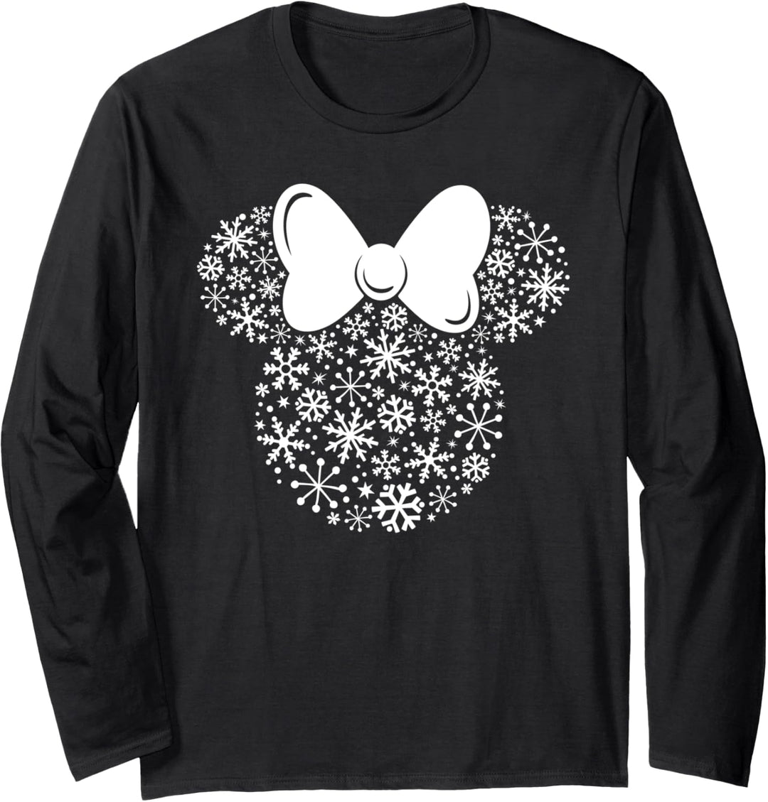 Disney Minnie Mouse Holiday Silhouette Langarmshirt