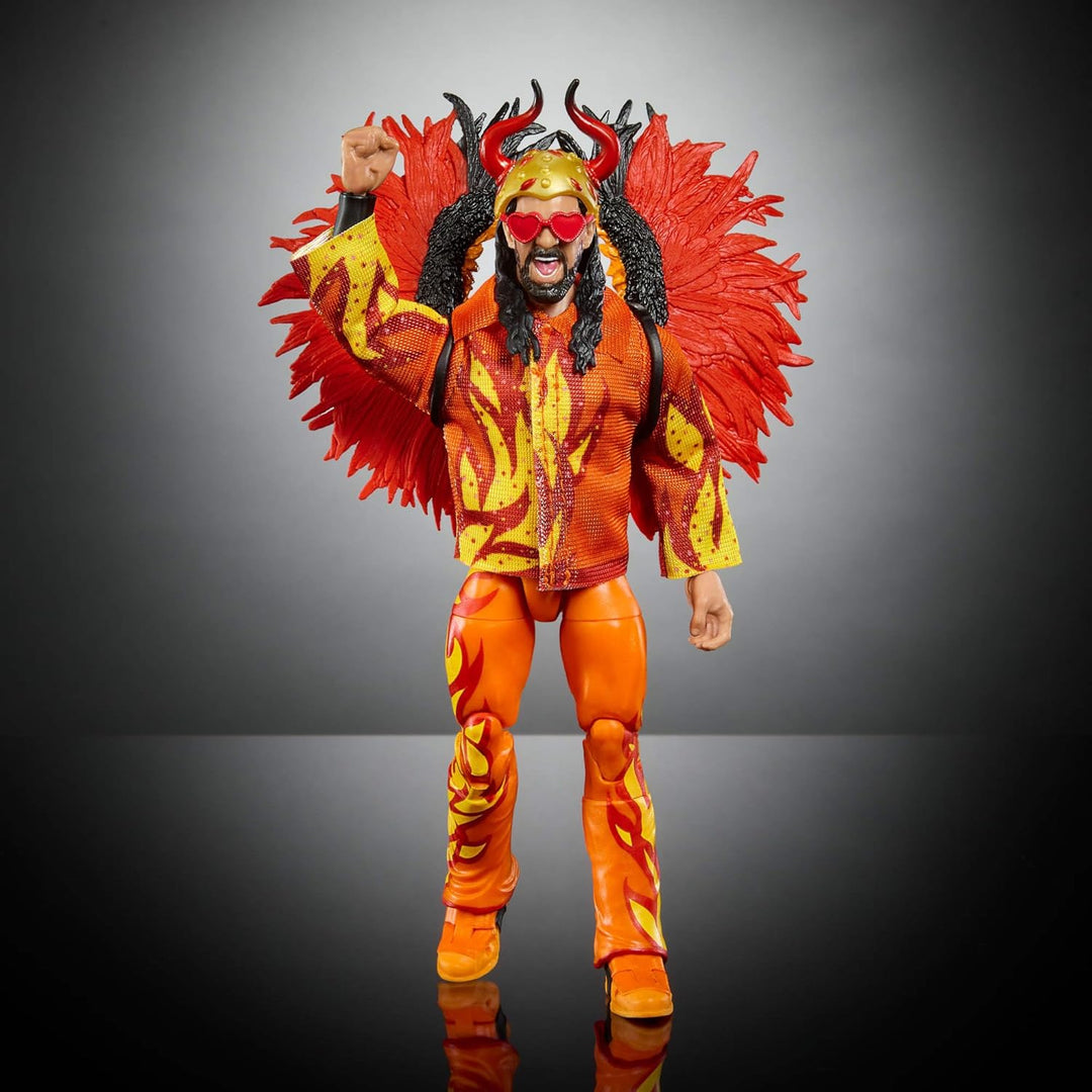 Mattel WWE Ultimate Edition Actionfigur Seth Rollins Fan TakeOver Sammelfigur mit austauschbarem Zub