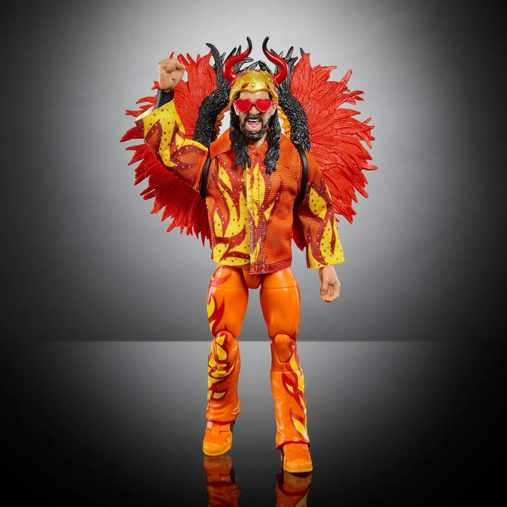 Mattel WWE Ultimate Edition Actionfigur Seth Rollins Fan TakeOver Sammelfigur mit austauschbarem Zub