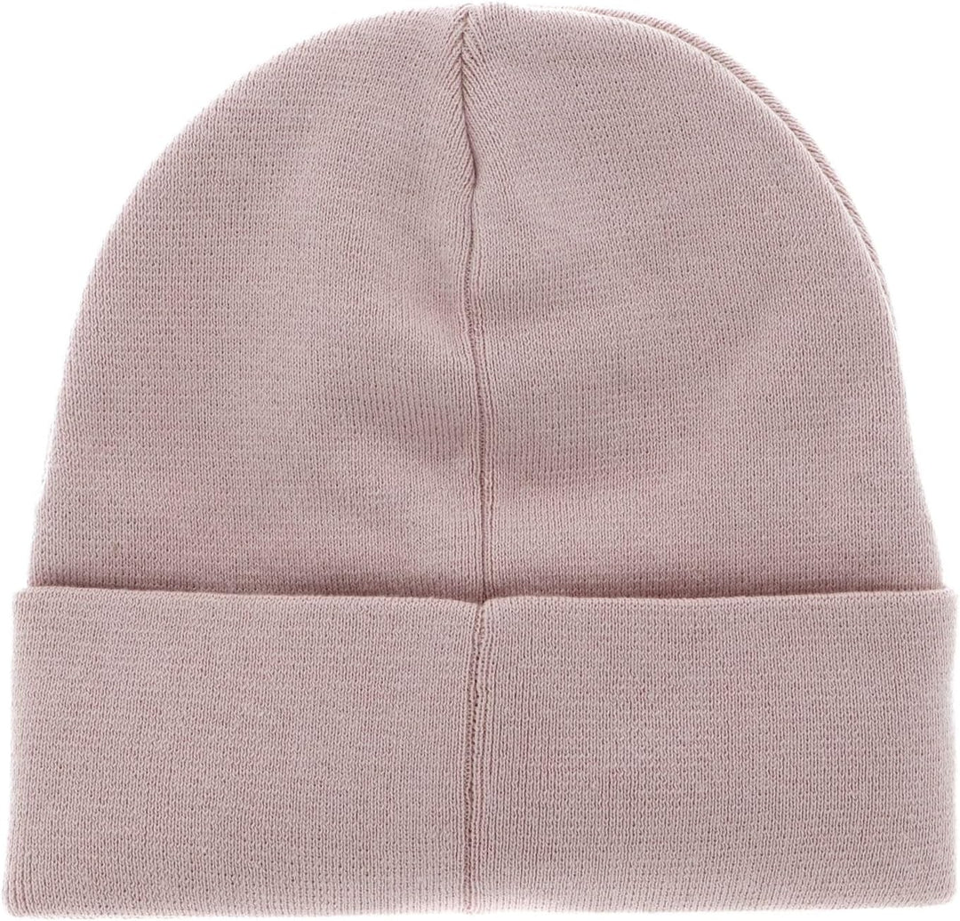 Calvin Klein Jeans Damen Monogramm Beanie Hüte, Pale Conch, Einheitsgrösse