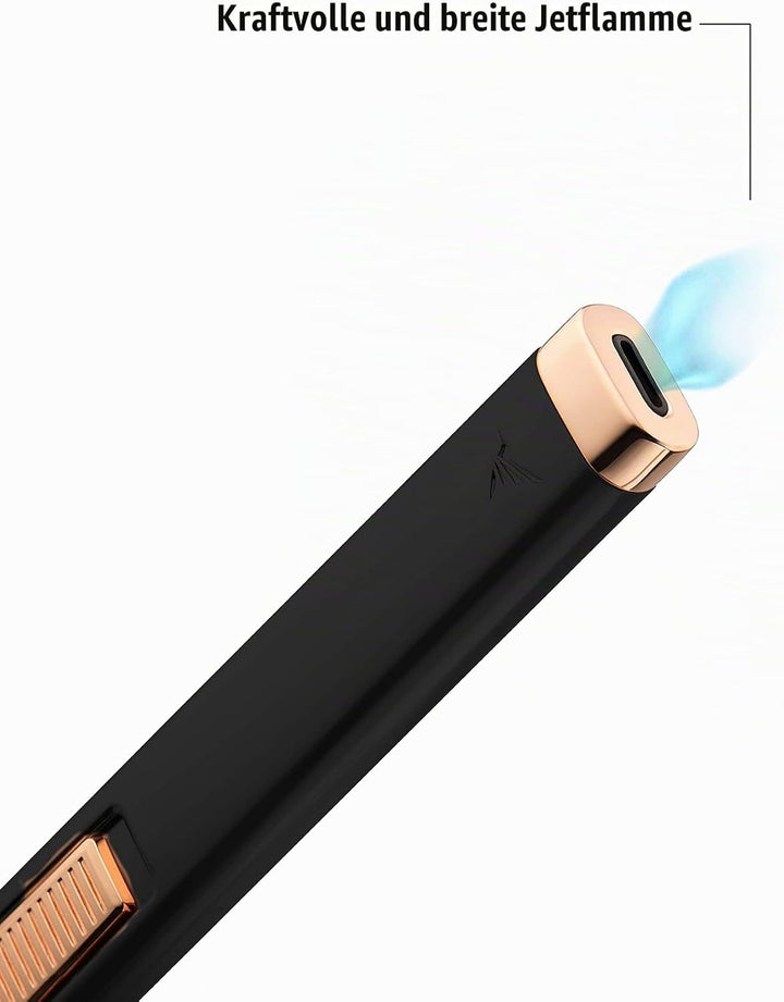 Colibri Aura Jet Flame Kerzenanzünder | Langes Stabfeuerzeug Mit Grosse Reichweite | Luxuriösem Fini