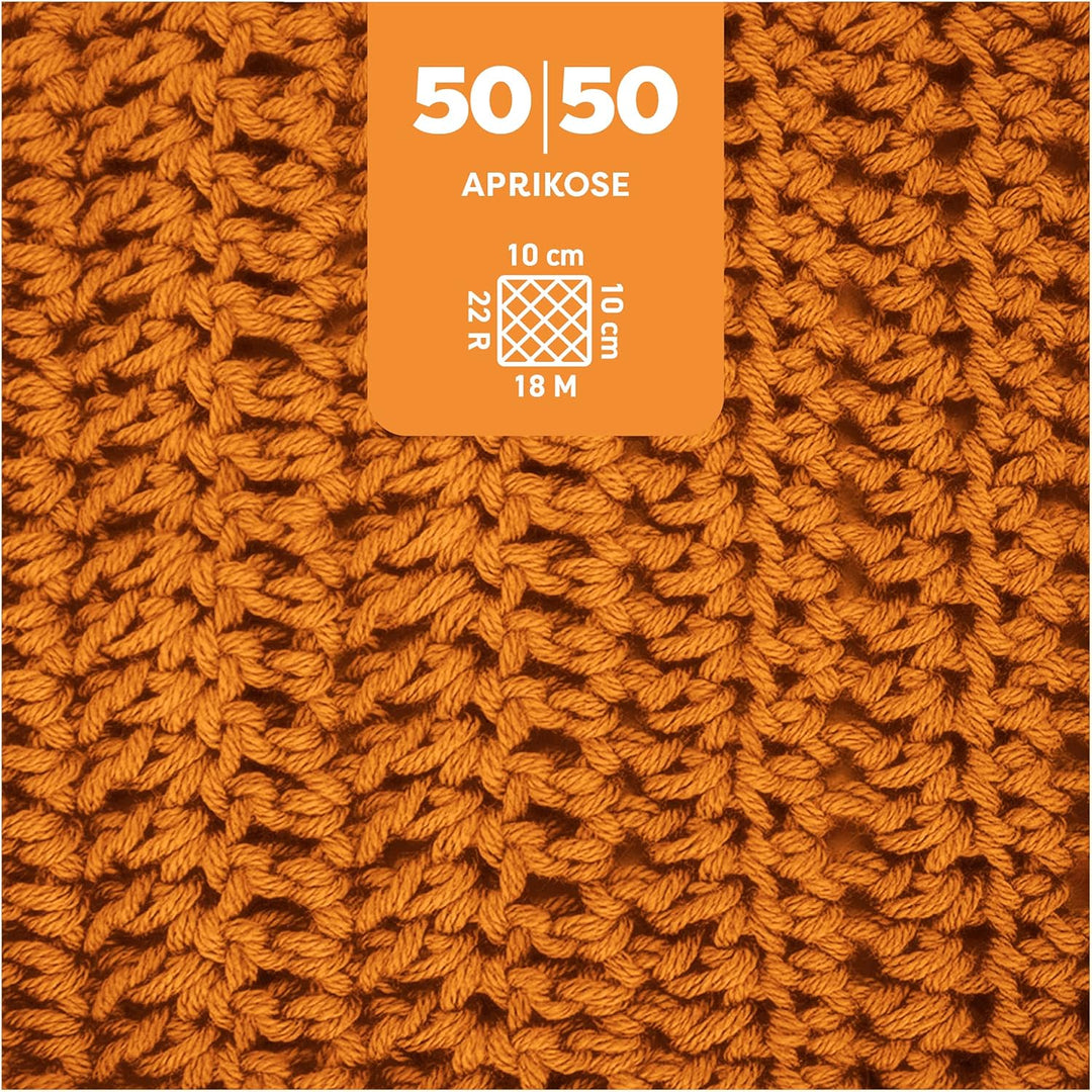 myboshi 50/50-Ganzjahres-Wolle aus Baum- und Merinowolle, für Oberbekleidung geeignet, Mulesing-frei