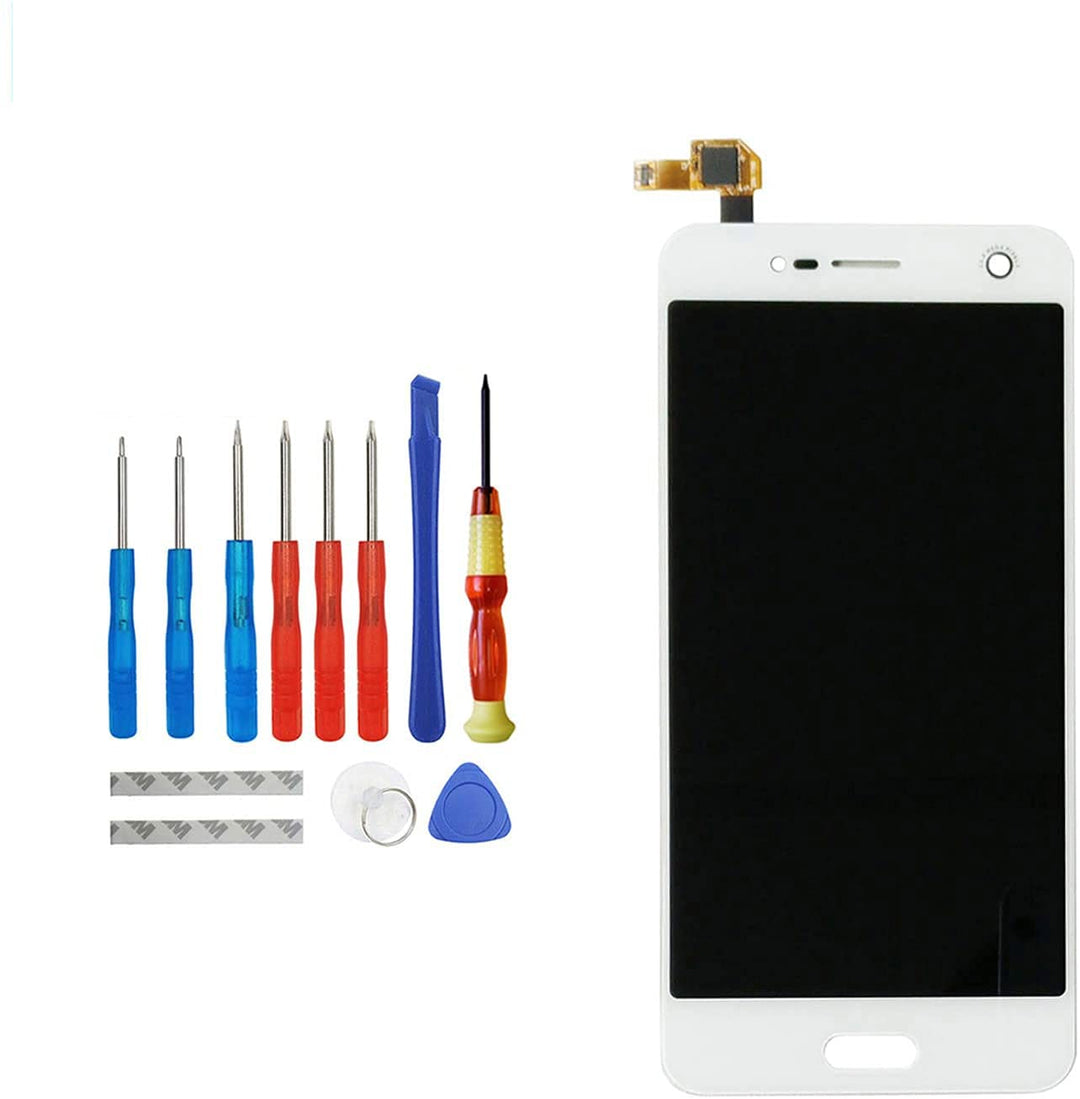 E-YIIVIIL Neu Ersatz LCD Display Kompatibel Für ZTE Blade V8 BV0800, Blade V0800 5,2 inch (Weiss Ohn