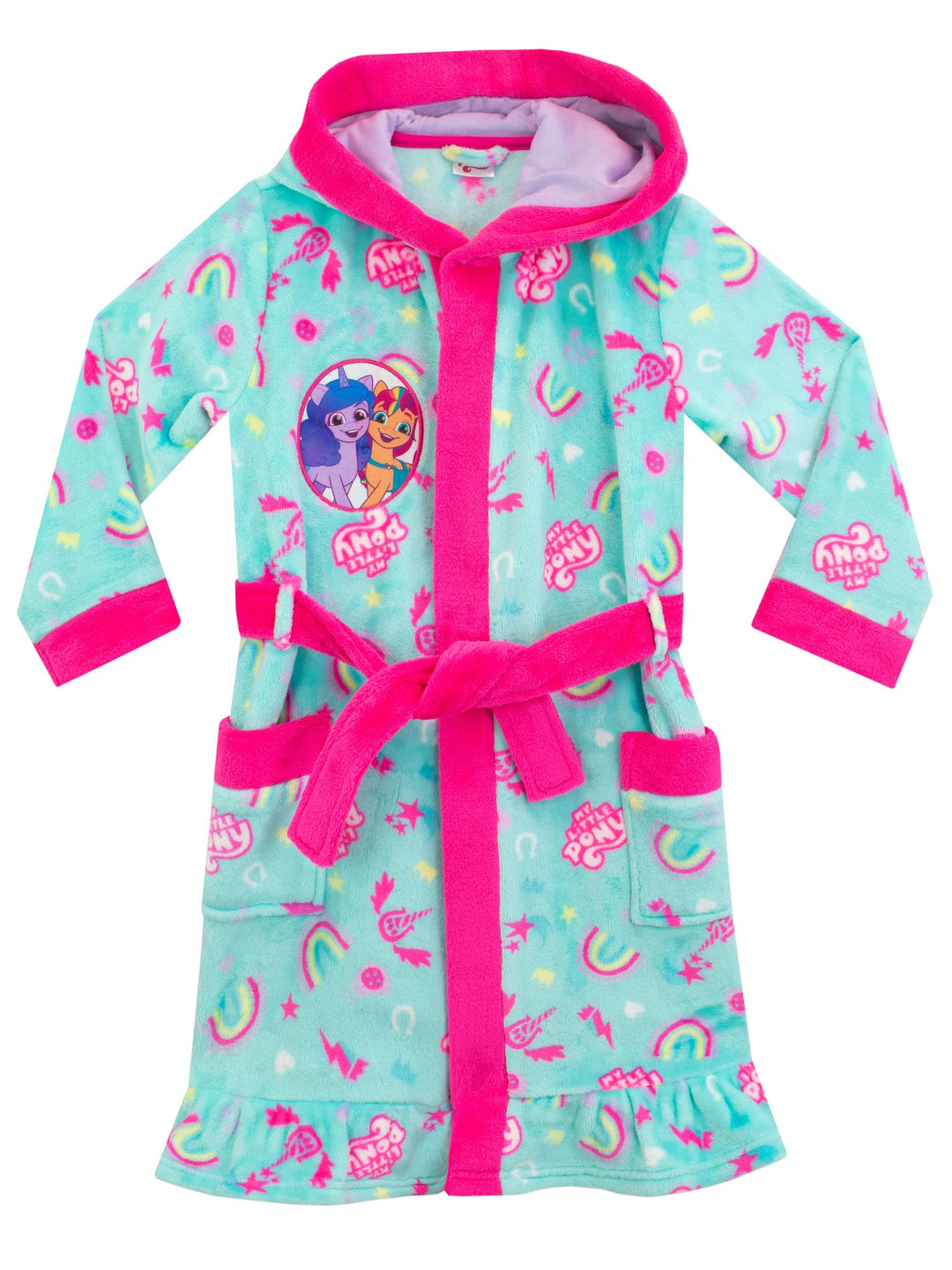 My Little Pony Mädchen Bademantel 116 Blau, 116 Blau