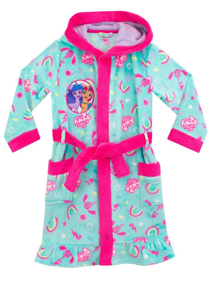 My Little Pony Mädchen Bademantel 116 Blau, 116 Blau