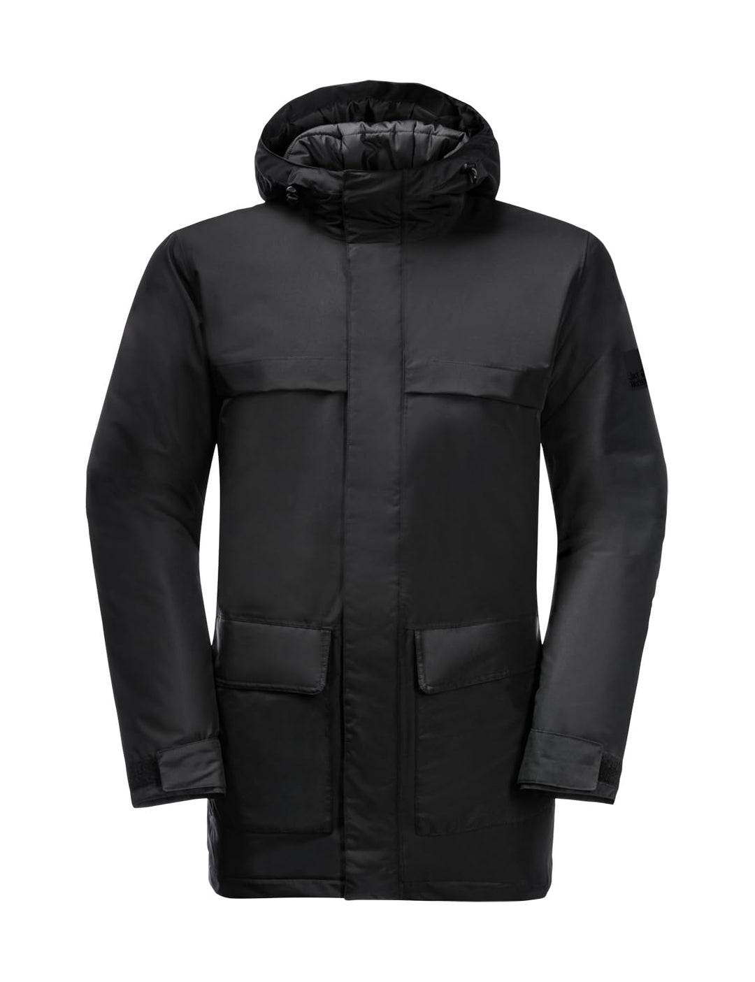 Jack Wolfskin Herren Winterlager Parka M Parka (1er Pack), Schwarz