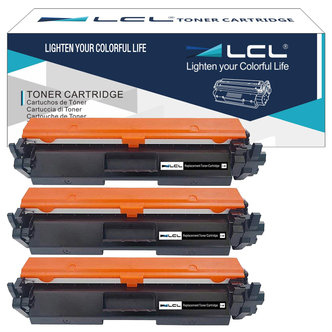 LCL Kompatibel Toner 30A CF230A (3Schwarz) Ersatz für HP Laserjet Pro M203dn 203dw MFP M227fdw 227sd