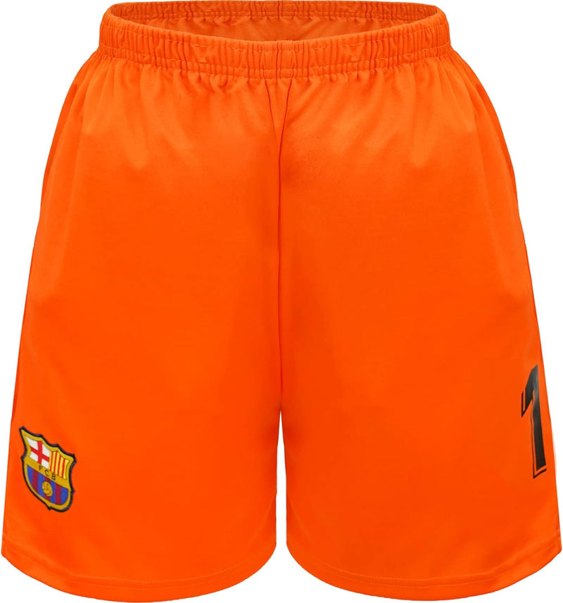 NIHMEX Barcelona TER Stegen Kinder Torwart Trikot Fussball 