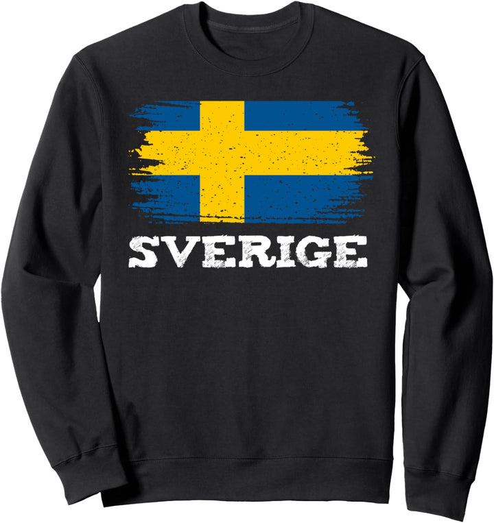 Schweden Sverige Flagge Heimat Sportveranstaltung Mannschaft Sweatshirt