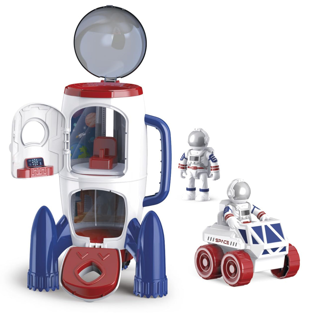 Tachan! Toys ABRE LA MAGIA Weltraumrakete für Kinder mit Lichtern und Geräuschen (CPA Toy Group 746T