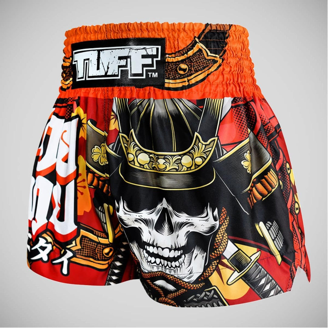 TUFF Sport Muay Thai Boxshorts Herren &amp; Unisex Blau Grösse S Traditioneller Stil MMA Kickboxen Grapp