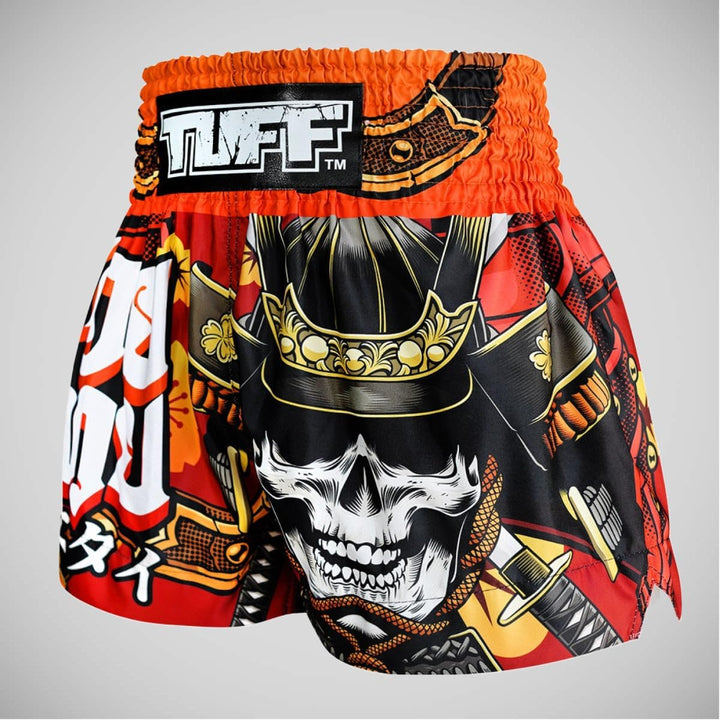 TUFF Sport Muay Thai Boxshorts Herren &amp; Unisex Blau Grösse S Traditioneller Stil MMA Kickboxen Grapp