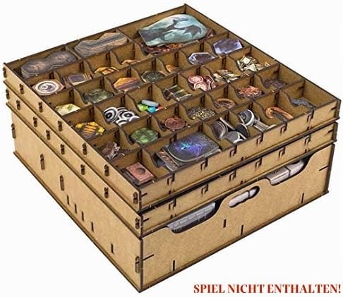 docsmagic.de Organizer Insert for Gloomhaven Box - Einsatz, Gloomhaven