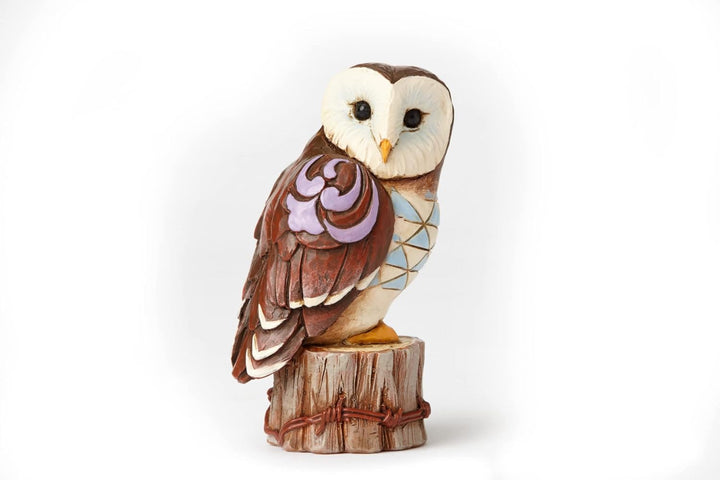 ENESCO Jim Shore Heartwood Creek Miniature Barn Owl Figurine 4055064 New Bird Mini