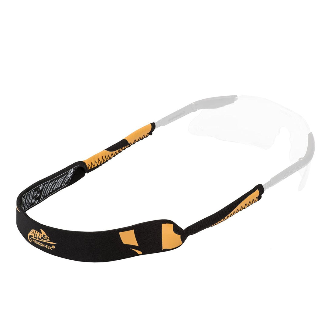 Helikon-Tex Neoprene Eyewear Retainer Black/Orange