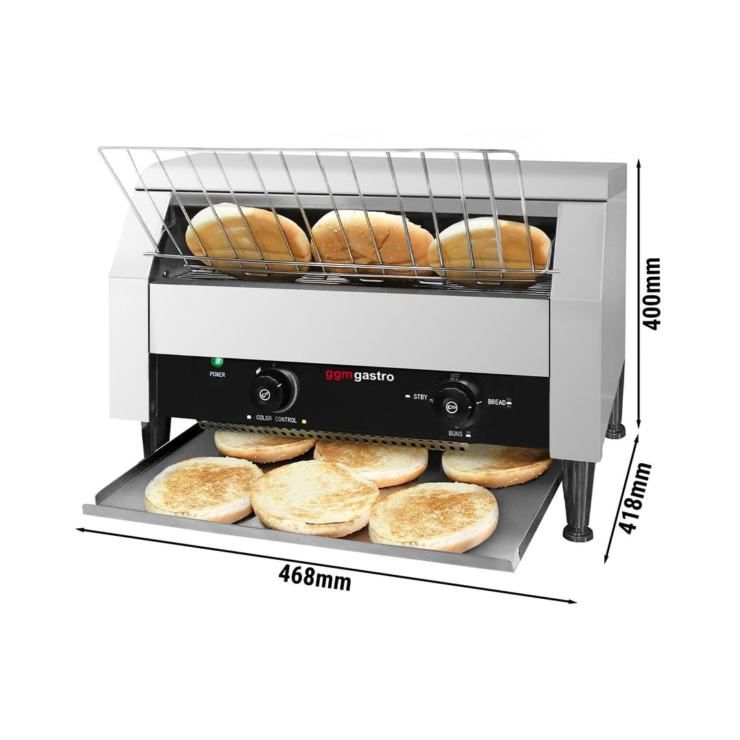 GGM Gastro Durchlauftoaster 2,6 kW 720 Scheiben/h