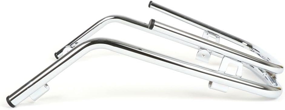 MOTO NOSTRA Stossstange vorne Doppelrohr chrom kompatibel für Vespa PX80-200, LML Star, Stella Ersat