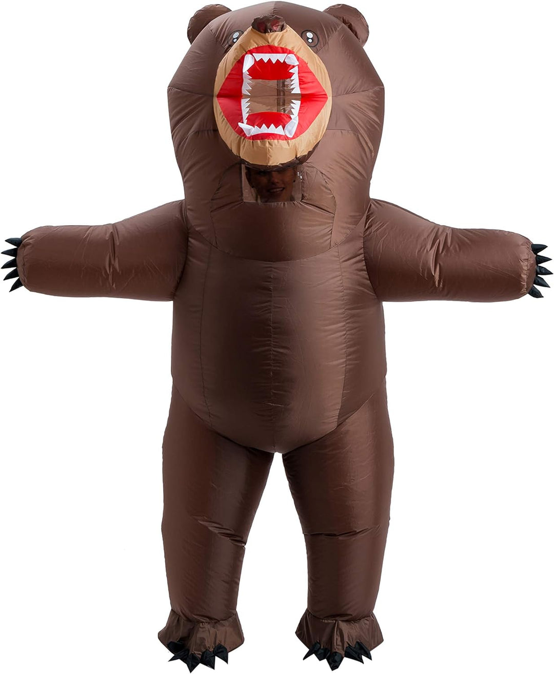 Spooktacular Creations Aufblasbares Kostüm Ganzkörper Braunbär Air Blow-up Kostüm für Halloween Part