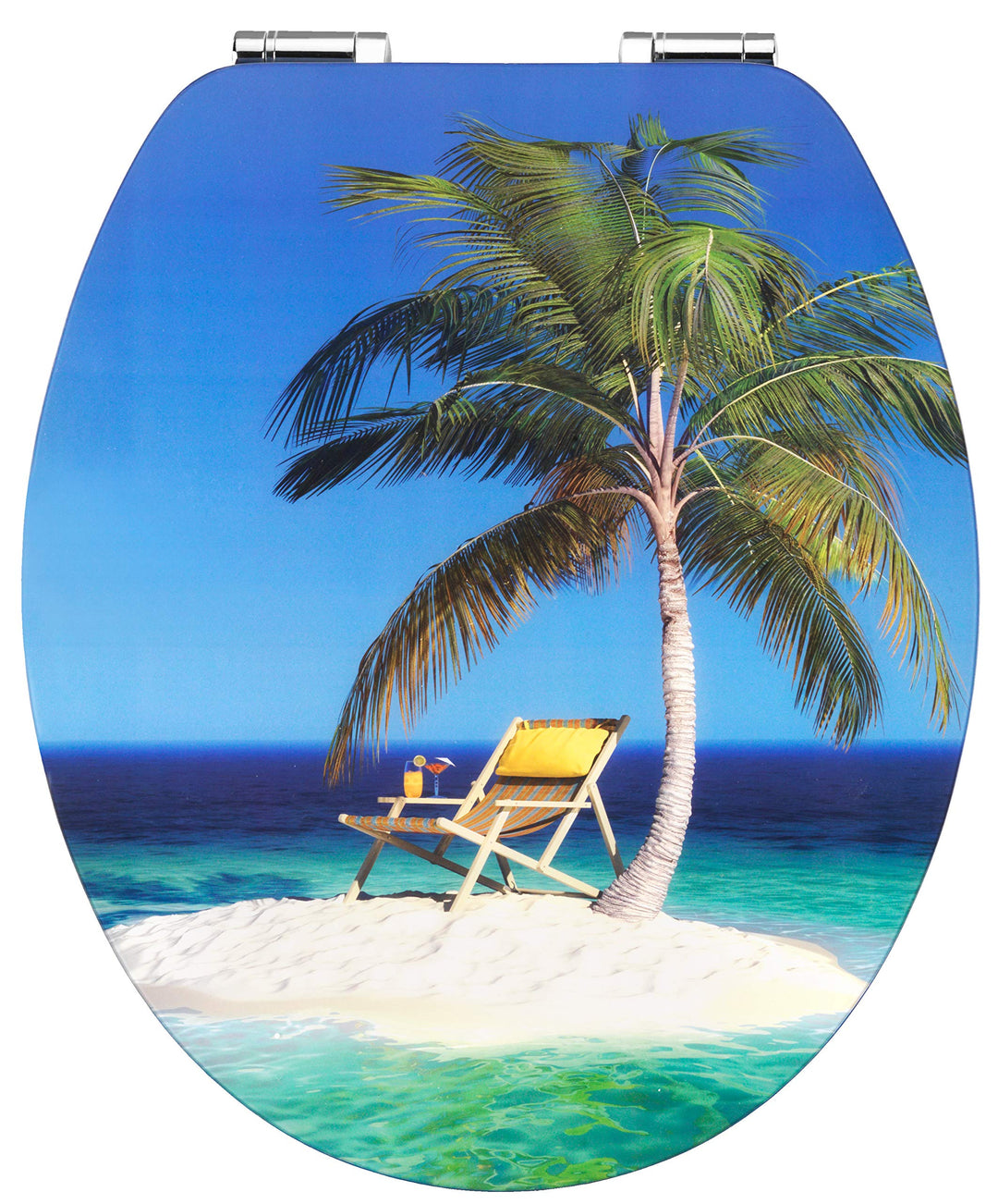 Cornat WC-Sitz Art of Acryl "Island" - Elegante Acryl-Oberfläche - Hochwertiger Holzkern - Absenkaut