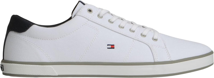 Tommy Hilfiger Herren Vulcanized Sneaker Schuhe, 39 EU Weiß