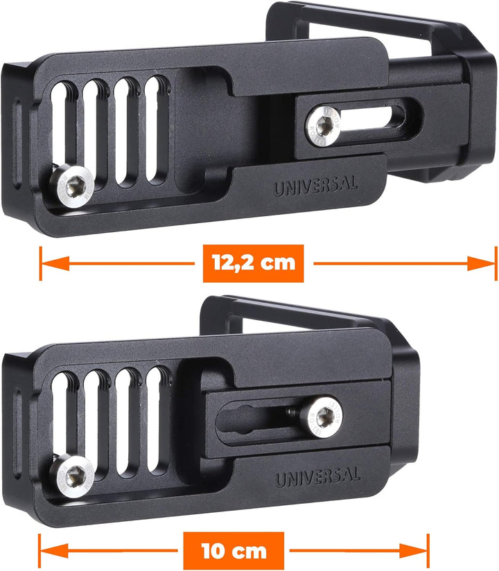 Rollei Universal L-Bracket, Arca-Swiss kompatibler L-Winkel für die Montage unter der Kamera.… Singl