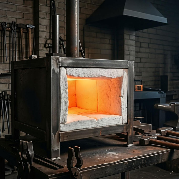 Keramikfaser Isolierdecke 61 X 40 X 2.5 cm Feuerfeste Isolierdecke, Ofenrohr Isolierung, Keramikfase