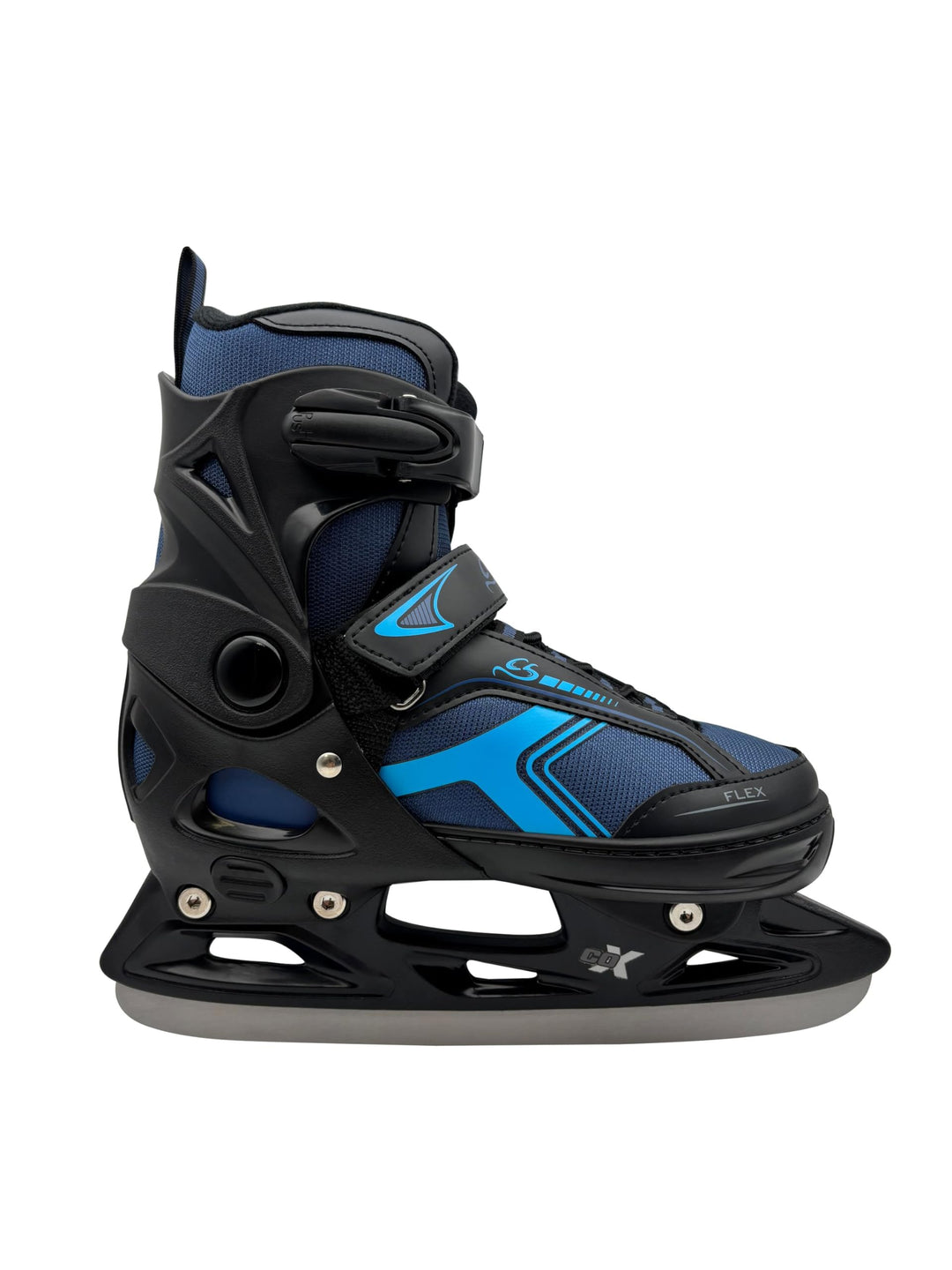 Cox Swain verstellbare Schlittschuhe Polar, Eislaufschuhe für Kinder, Jugendliche und Erwachsene bis