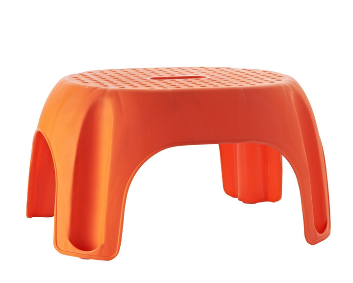RIDDER Assistent A1102614 Schemel, Tritt, Kinder-Hocker, Eco, orange, ca. 39x24x22 cm Schemel Eco Or