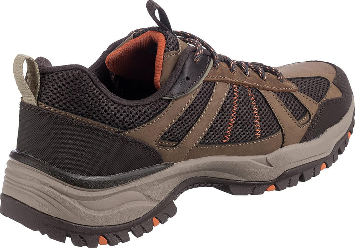 Skechers Herren Arch Fit Dawson Vortego Walking-Schuh 41.5 EU Desert Leather Mesh, 41.5 EU Desert Le