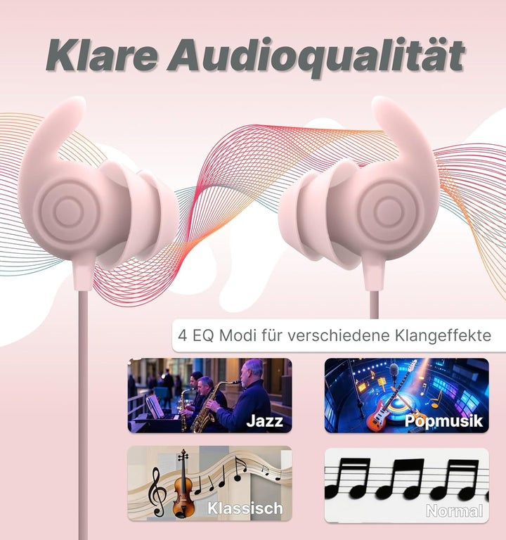 Hmusic HS88 Bluetooth Schlaf Kopfhörer für Seitenschläfer, Schlafmodus, Flache/dünne geräuschblockie