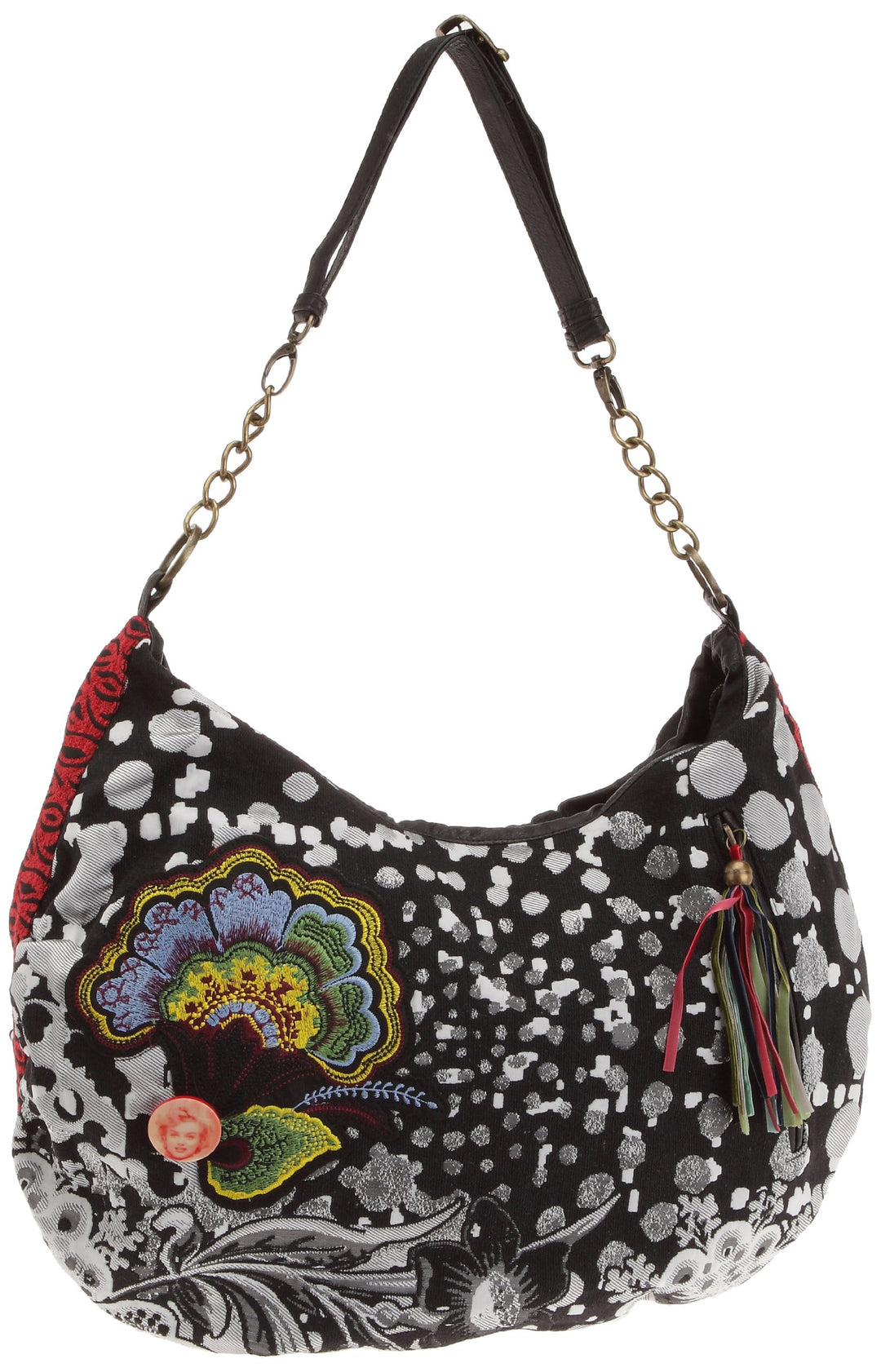 Desigual Everyday Bag Damen Handtasche - Schwarz V.6