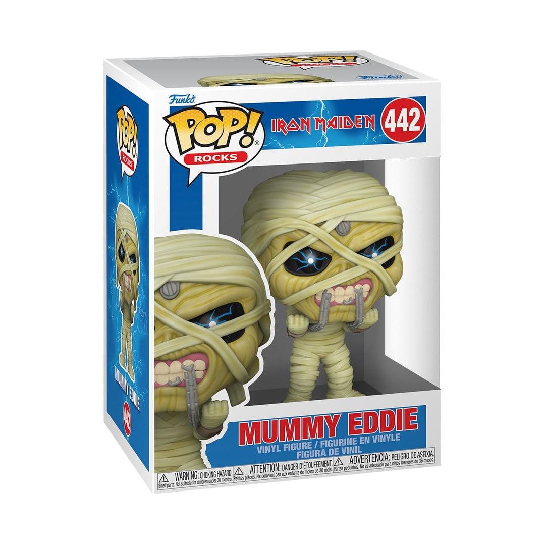 Funko Pop! Rocks: Iron Maiden - Eddie Mummy Eddie - Vinyl-Sammelfigur - Geschenkidee - Offizielle Ha