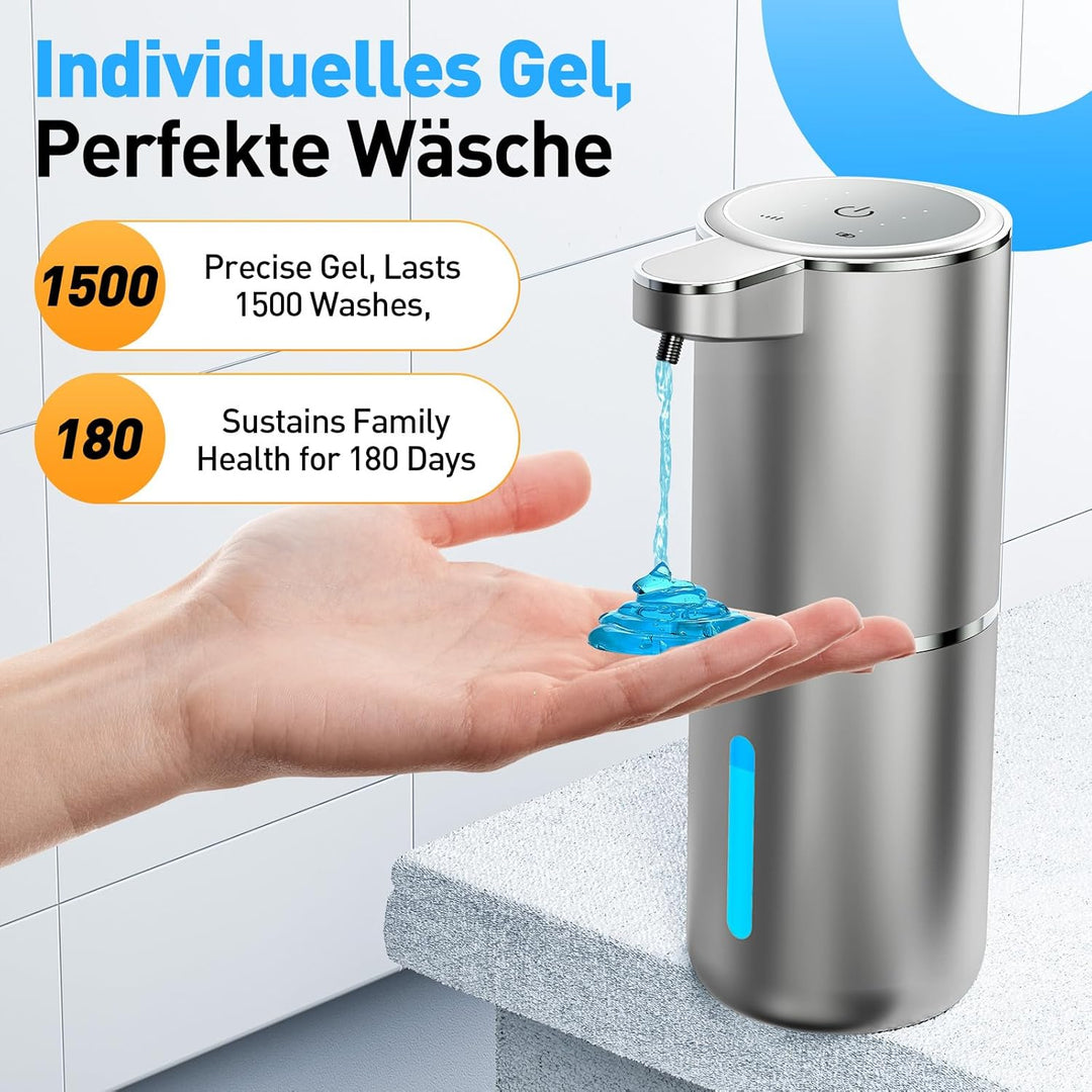 Seifenspender Automatisch Wandbefestigung mit Sensor Infrarot,380ml Elektrischer Seifenspender ohne
