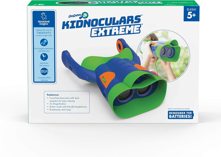 Learning Resources Kidnoculars Extreme – GeoSafari Jr, Grün