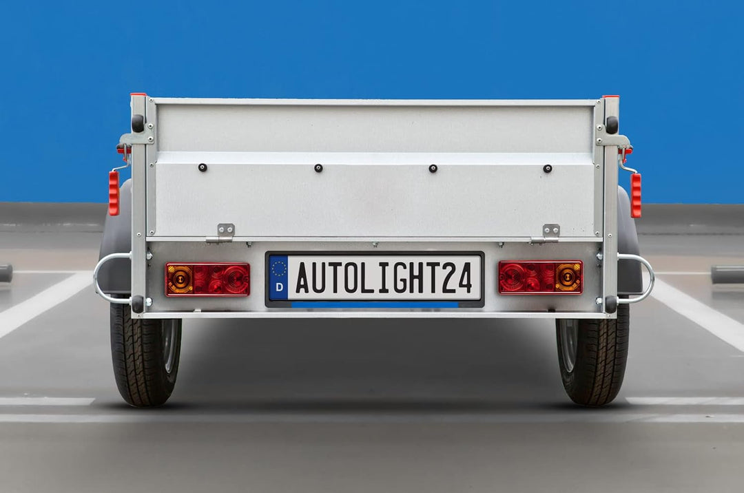 AUTOLIGHT 24 2 x Dreikammerleuchte DDR Rückleuchte Anhänger Rücklicht Anhängerleuchte