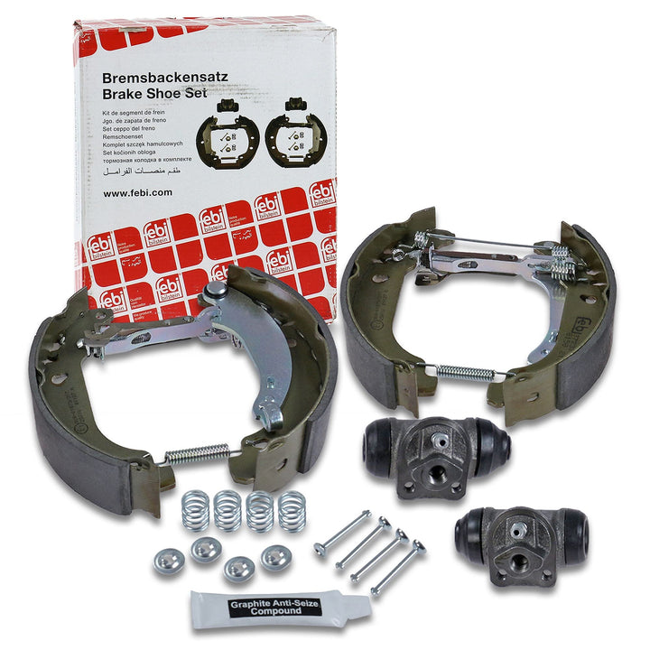 febi bilstein 37237 Bremsbackensatz mit Anbaumaterial , 1 Stück