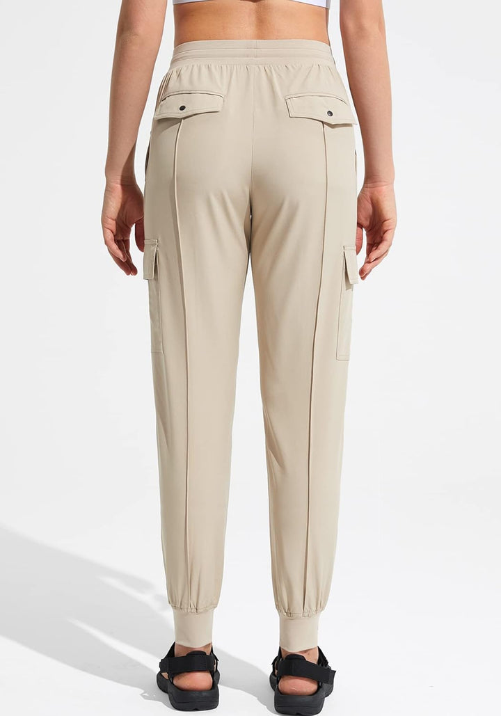 MOCOLY Damen Leichte Wanderhose Outdoor Trekkinghose Atmungsaktive Cargo Hose Kletterhose Outdoorhos