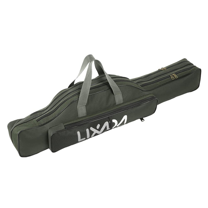 Lixada Tragbare Angeltasche, faltbar, Angelrutentasche, Outdoor-Angeltasche, 100 cm/130 cm/150 cm Gr