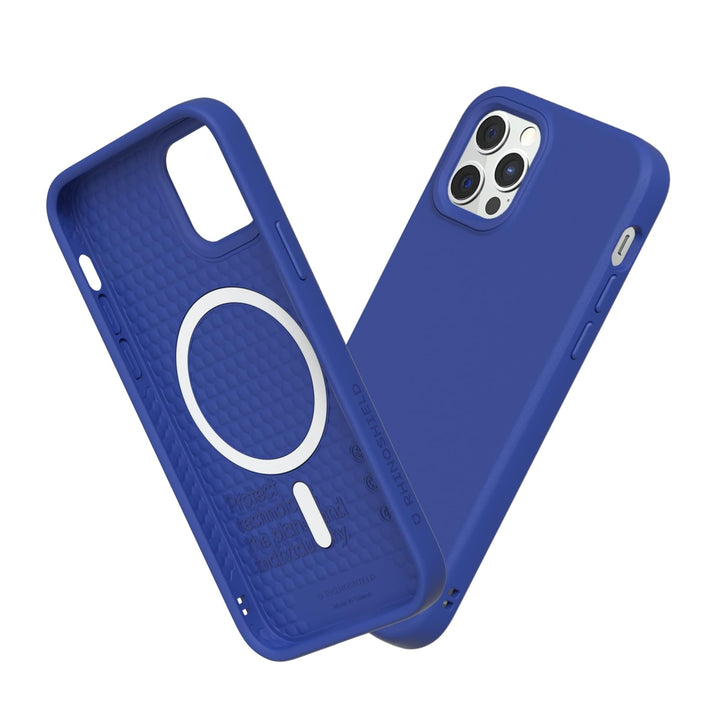 RhinoShield Hülle kompatibel mit [iPhone 12 Pro Max] | SolidSuit - MagSafe-kompatibel -Stossdämpfend